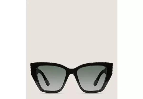 CRYSTAL CAT-EYE SUNGLASSES ​