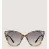 OVERSIZED CAT-EYE SUNGLASSES