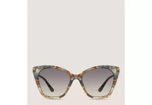 OVERSIZED CAT-EYE SUNGLASSES