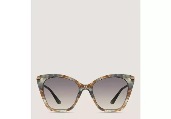 OVERSIZED CAT-EYE SUNGLASSES