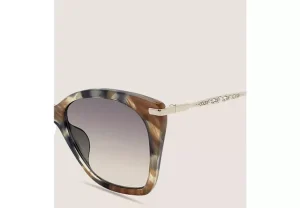 OVERSIZED CAT-EYE SUNGLASSES
